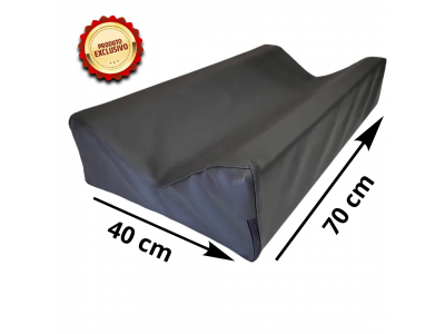 Calha Veterinária De Espuma Para Ultrassom - Zíper - Pet Bed - 70 Cm